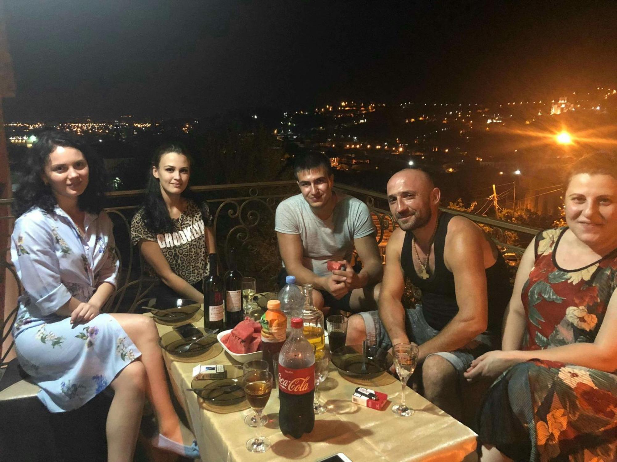Panorama Hotell Kutaisi Exteriör bild